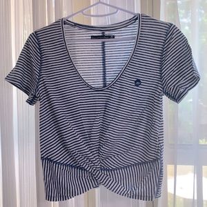 New Abercrombie & Fitch scoop neck ss tee shirt